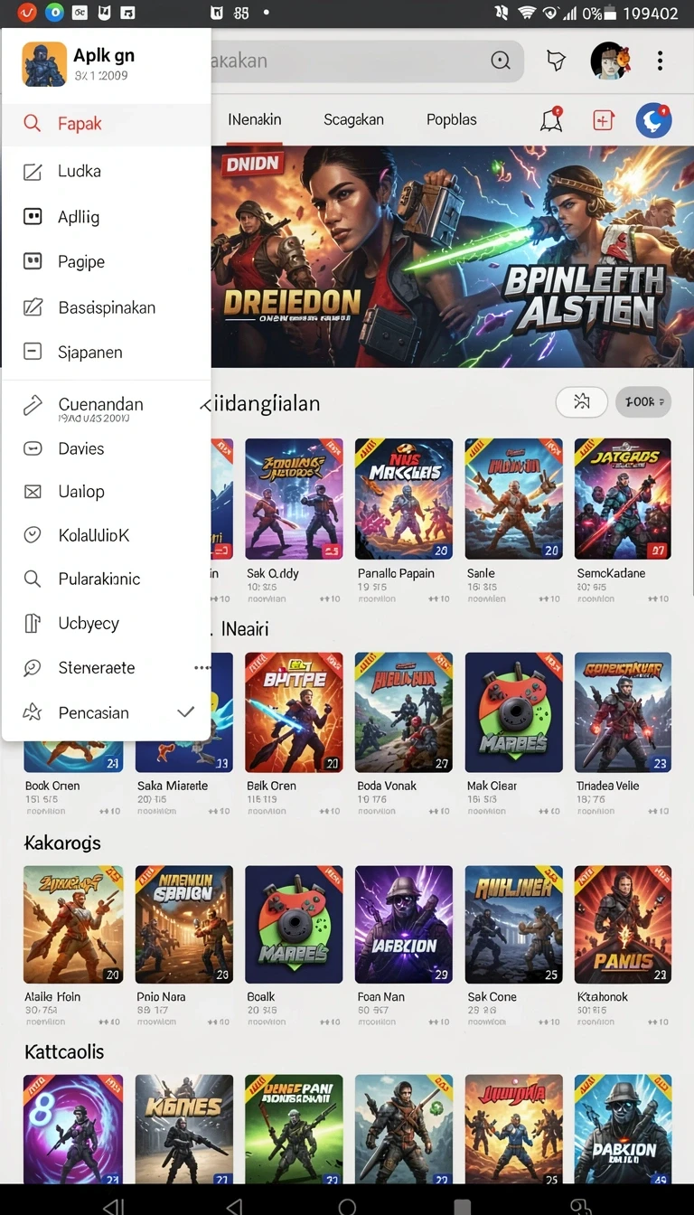 goal55 langkah install