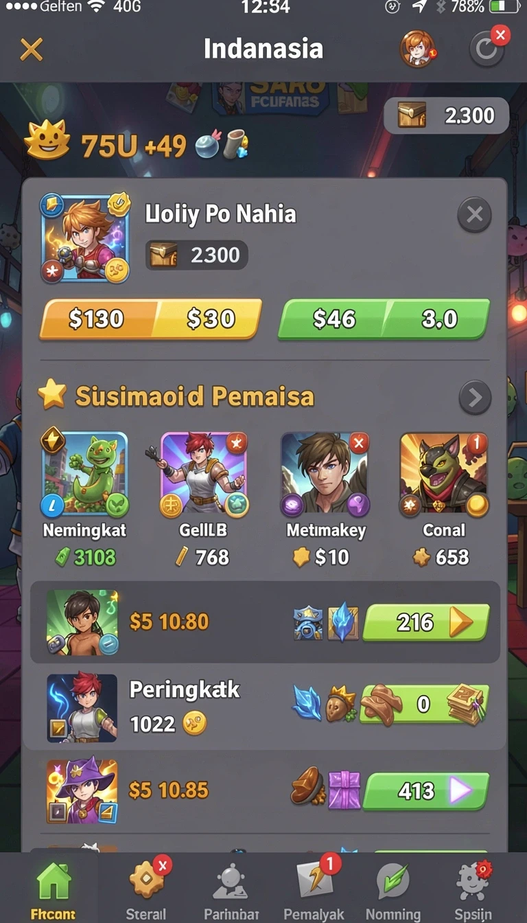 Aplikasi fiona77 Ringan untuk Android